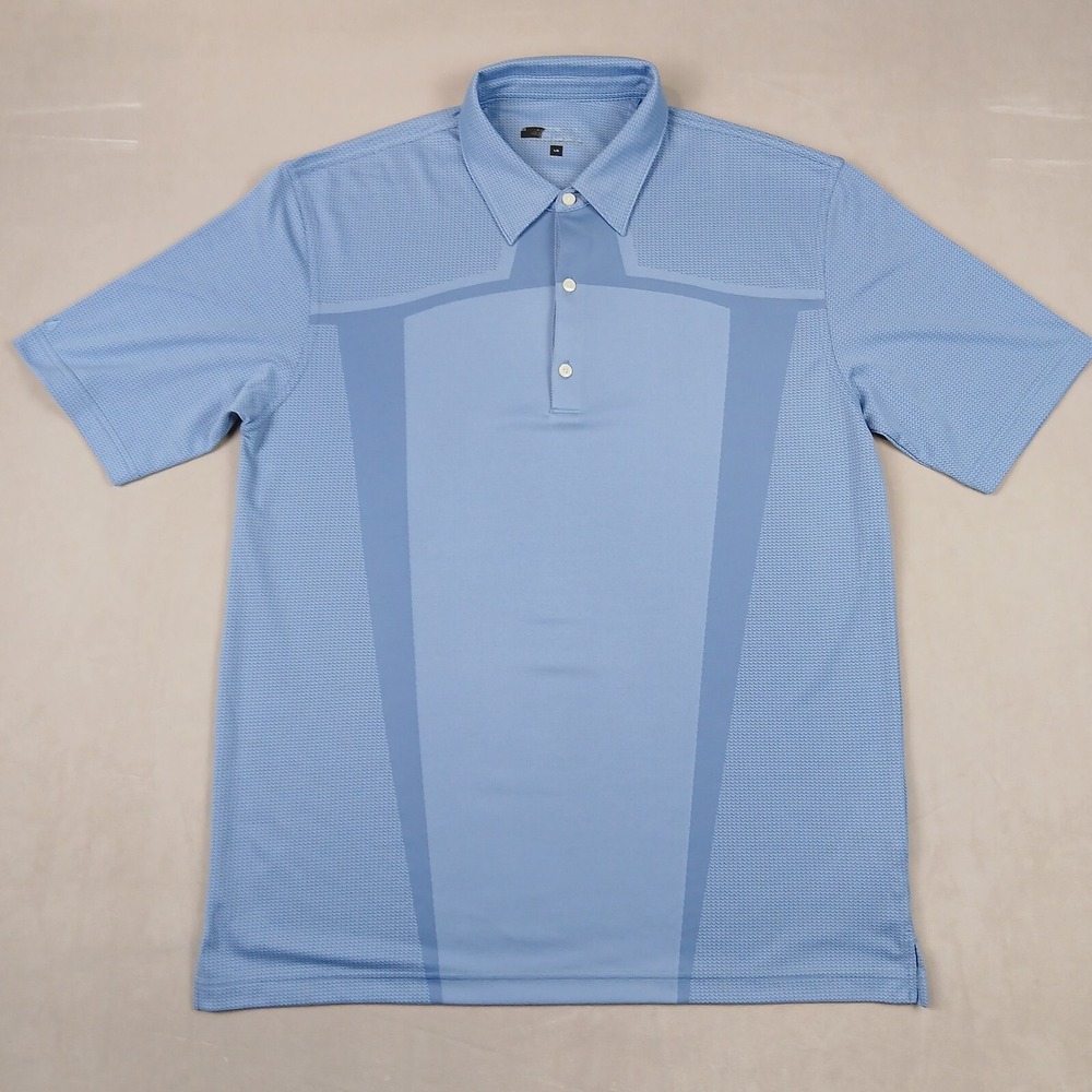 Greg Norman Large Mens Shirt Polo Golf Knit Stretch‎ Performance 22x29